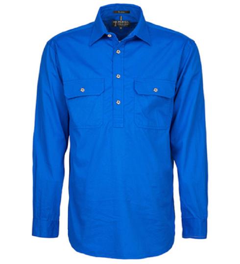 Pilbara Men's Closed Front L/S Shirt Pilbara Men's Closed Front L/S Shirt