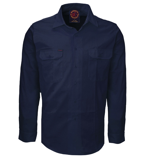 Open Front L/S Shirt | RiteMate Workwear